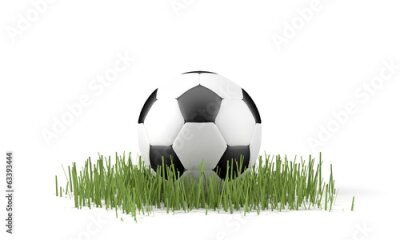 Poster Ballgrafiken im 3D-Stil