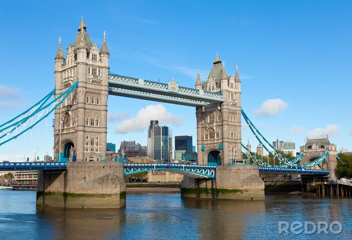 Poster Beliebte Brücke in London Tower Bridge
