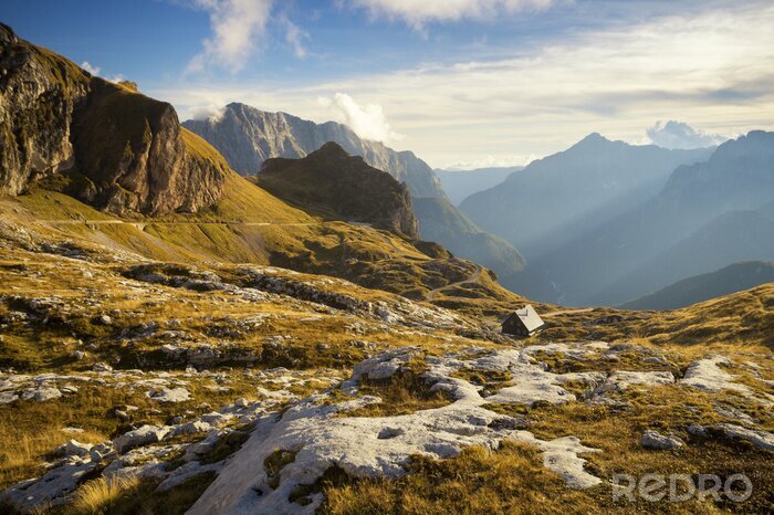 Poster Berge und Schnee