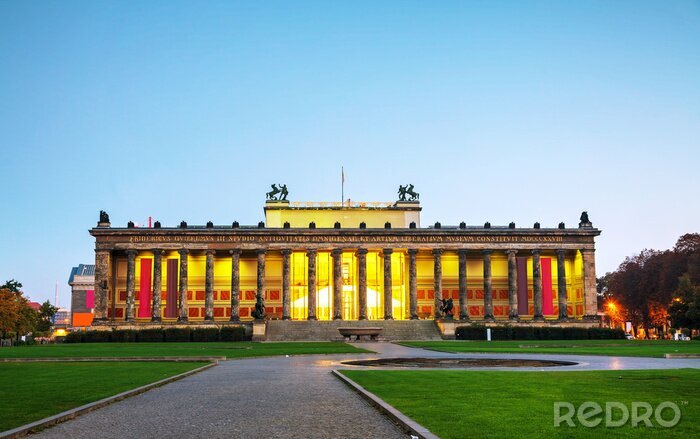 Poster Berlin und das Nationalmuseum