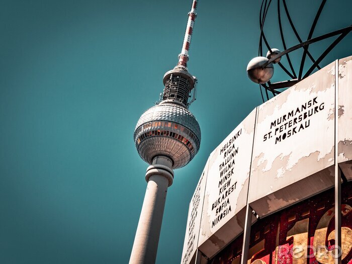Poster Berlin und der Fernsehturm