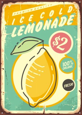 Poster Bio-Limonade