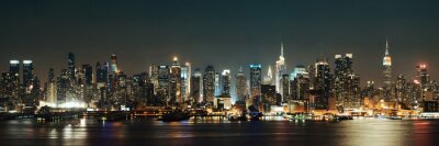 Blick von New York City auf die Agglomeration