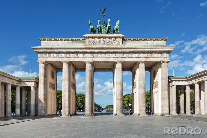 Poster Brandenburger Tor im Sommer