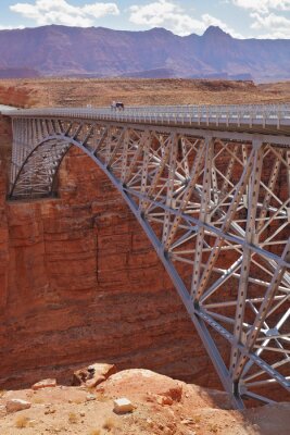 Poster Brücke in Colorado