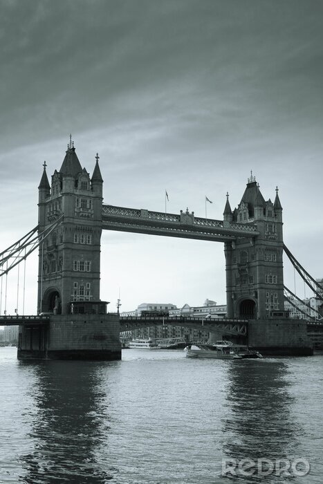 Poster Brücke über der Themse London
