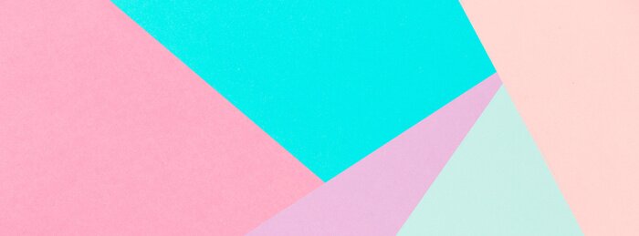 Poster Buntes Pop-Art-Banner