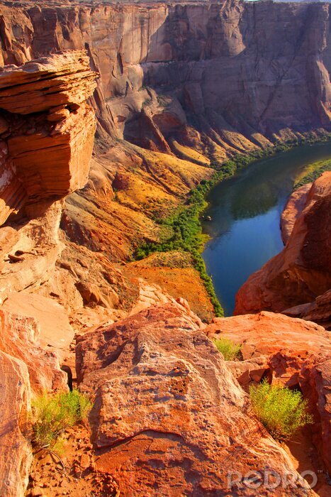 Poster Canyon-Landschaft von Arizona