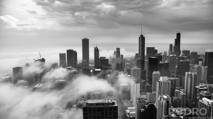 Poster Chicago Skyline