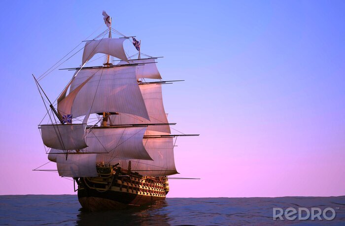 Poster Das alte Schiff