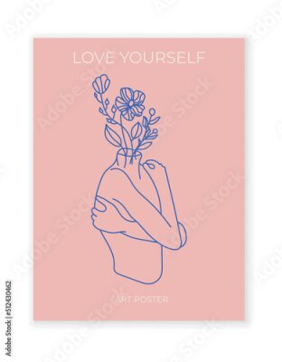 Poster Der Schlüssel zur Selbstakzeptanz