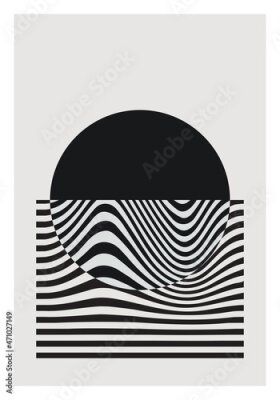 Poster Die Illusion des Minimalismus