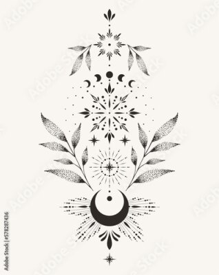 Poster Die Magie der Mondsichel