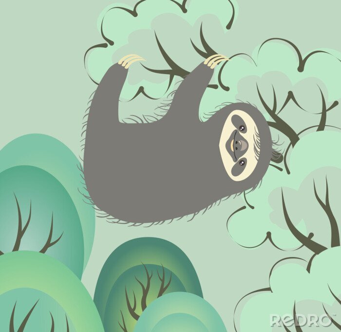 Poster Dschungeltiere für Kinder