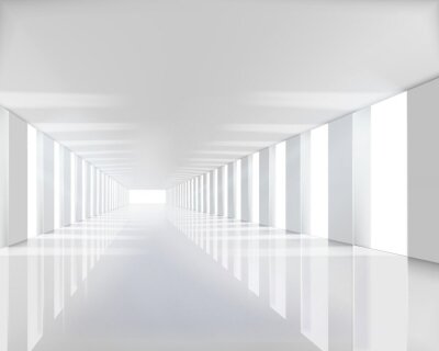 Eleganter minimalistischer Tunnel