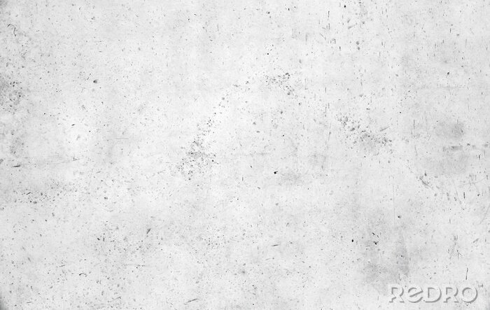 Poster Empty white concrete wall texture