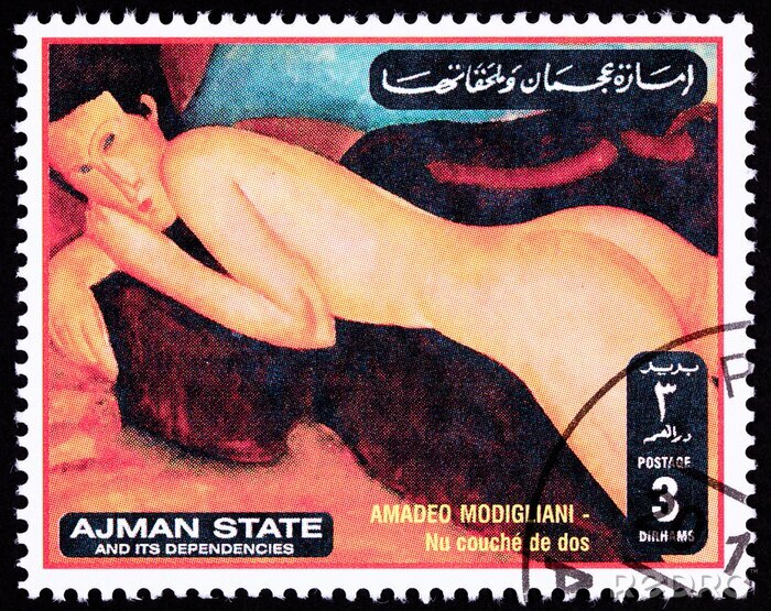 Poster Erotische Briefmarke