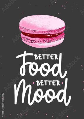 Poster Essen f?r gute Laune