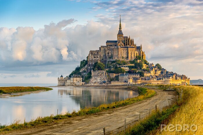 Poster Europa die Insel Mont Saint-Michel