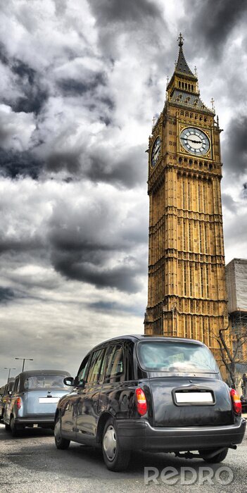 Poster Fahrzeuge in London