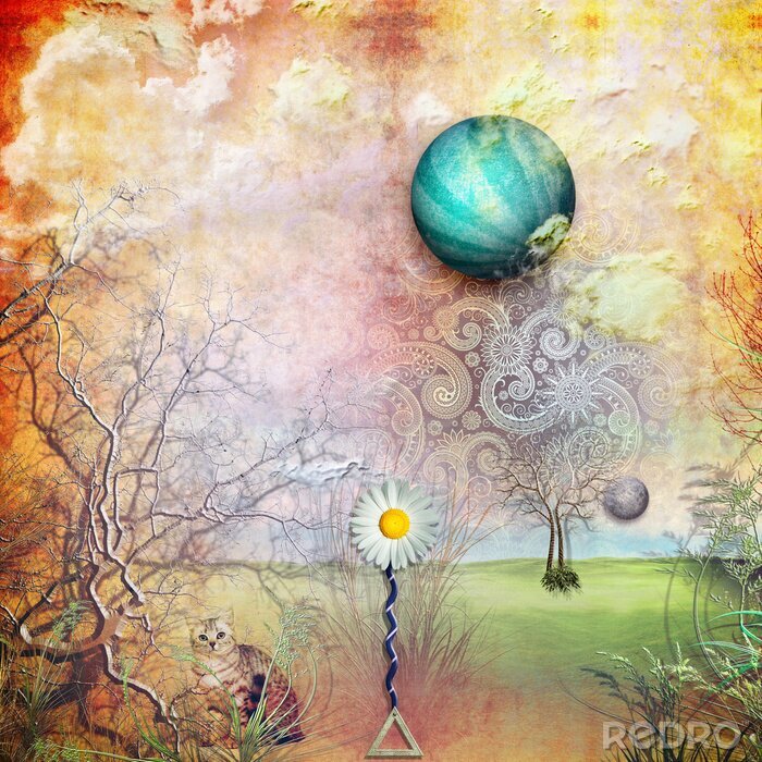 Poster Fantasy-Grafik