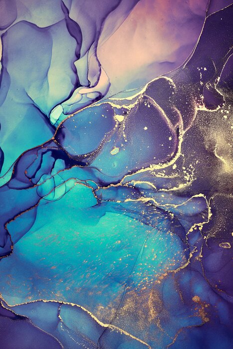 Poster Farbe Farbtextur