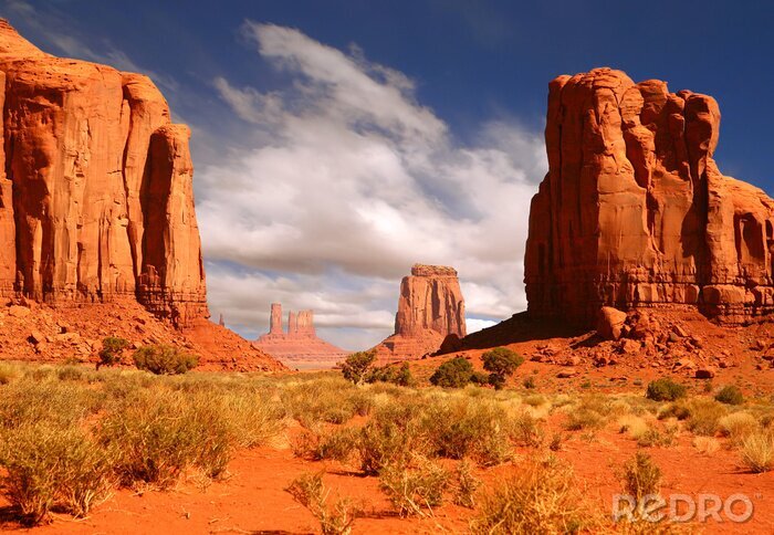 Poster Felsen Monument Valley