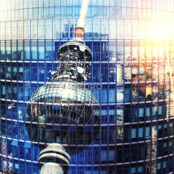 Poster Fernsehturm Berlin