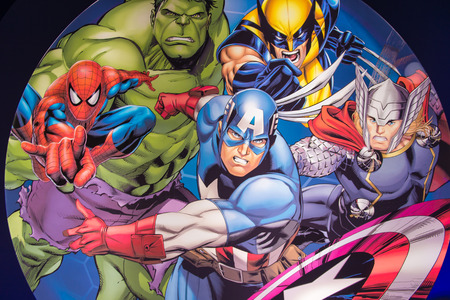 Poster Film Avengers und Superhelden