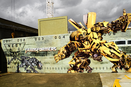 Poster Film Transformers und Logo