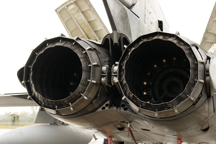 Poster Flugzeuge und Motoren