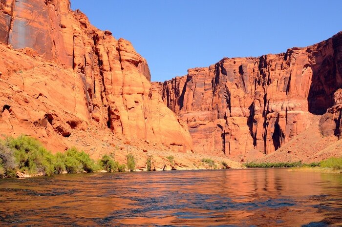 Poster Fluss in Colorado