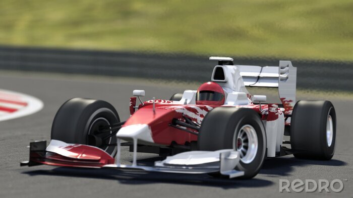 Poster Formel 1 Rennwagen