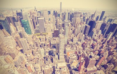 Foto der Wolkenkratzer von New York City