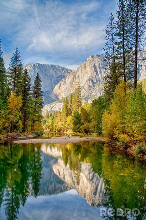 Poster Foto eines Nationalparks in Yosemite