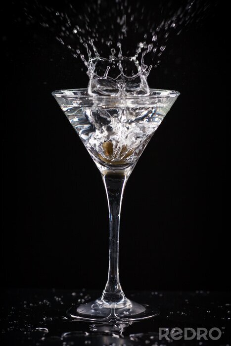 Poster frischen Cocktail