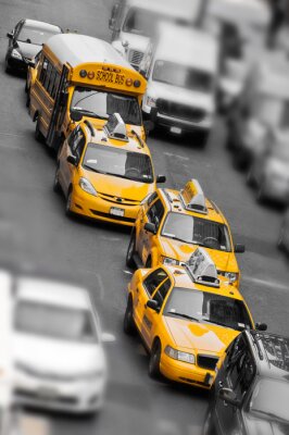 Gelbe Taxis in Manhattan