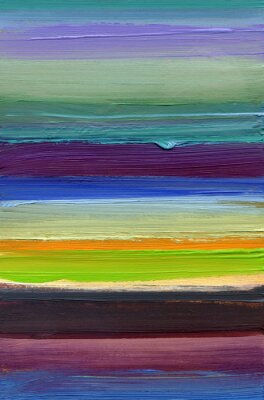 Gemalte Farbstreifen