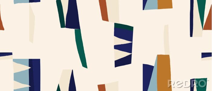 Poster Geometrischer Scherenschnitt