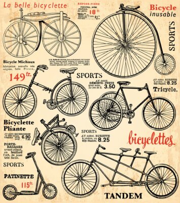 Geschichte der Oldtimer-Fahrräder