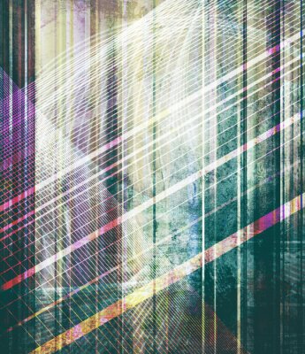 Glitch Art abstrakte Textur