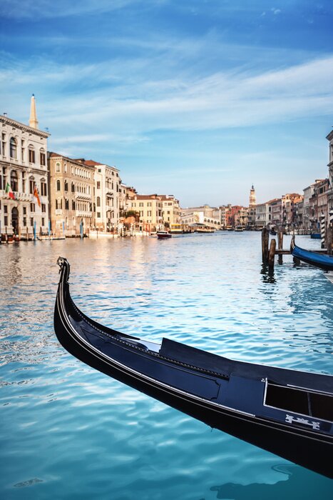 Poster Gondelfahrt durch Venedig