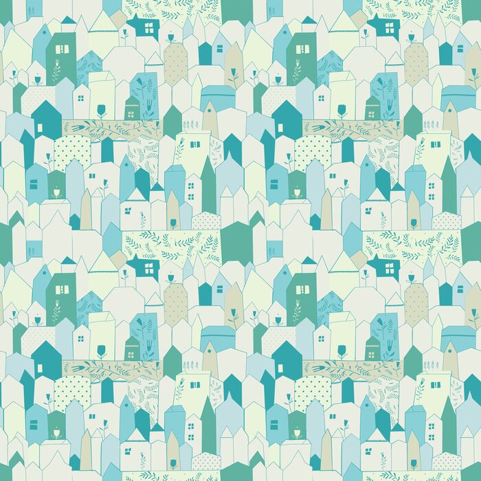 Poster Grafische Darstellung von Skandinavien