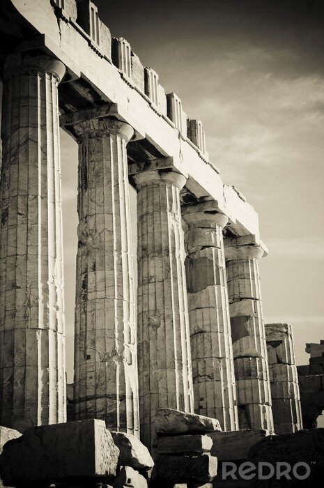 Poster Griechische antike Säulen
