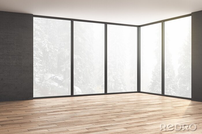 Poster Großes Industriefenster