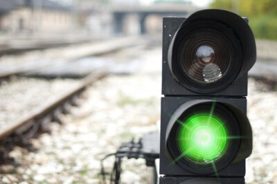 Grünes Licht für Züge