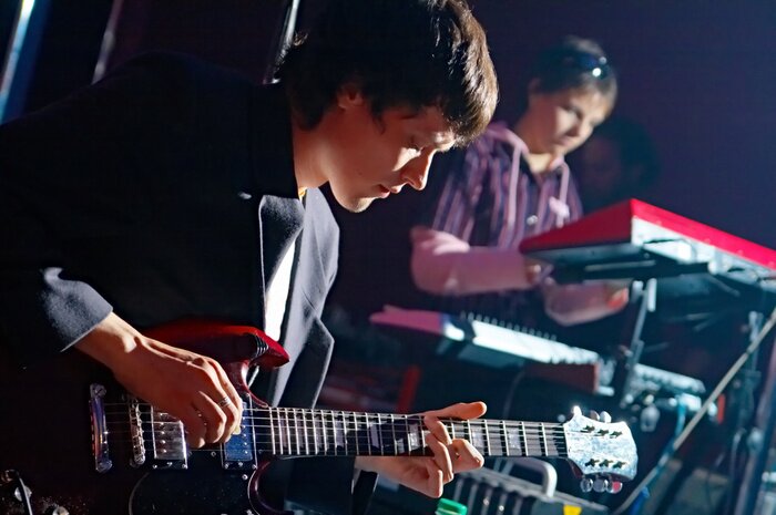 Poster Gruppenkonzert in einem Club