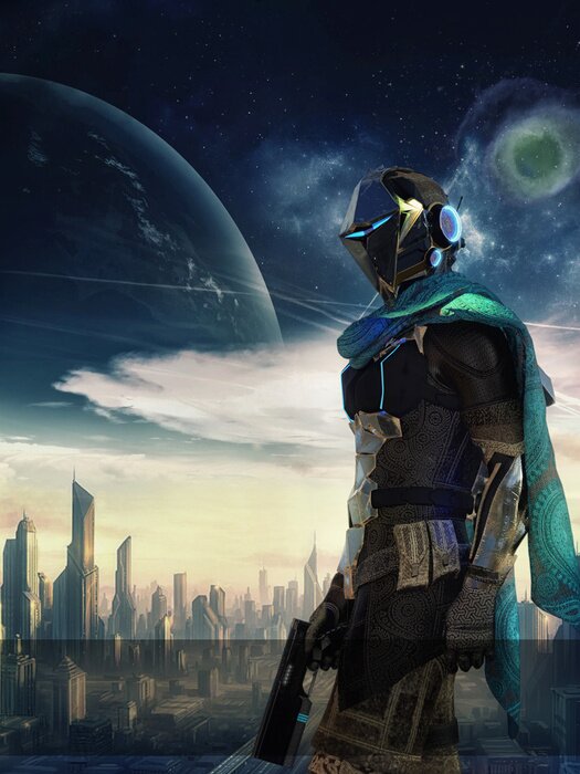 Poster Held wie aus Star Wars