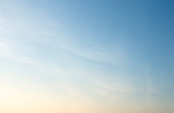 Poster Himmel bei Sonnenuntergang