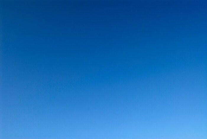 Poster Himmel blau schattiert